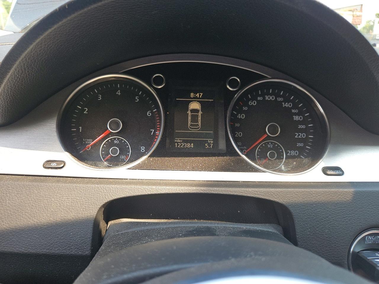 2011 Volkswagen Passat Luxury Черный vin: WVWHN9AN1BE706967