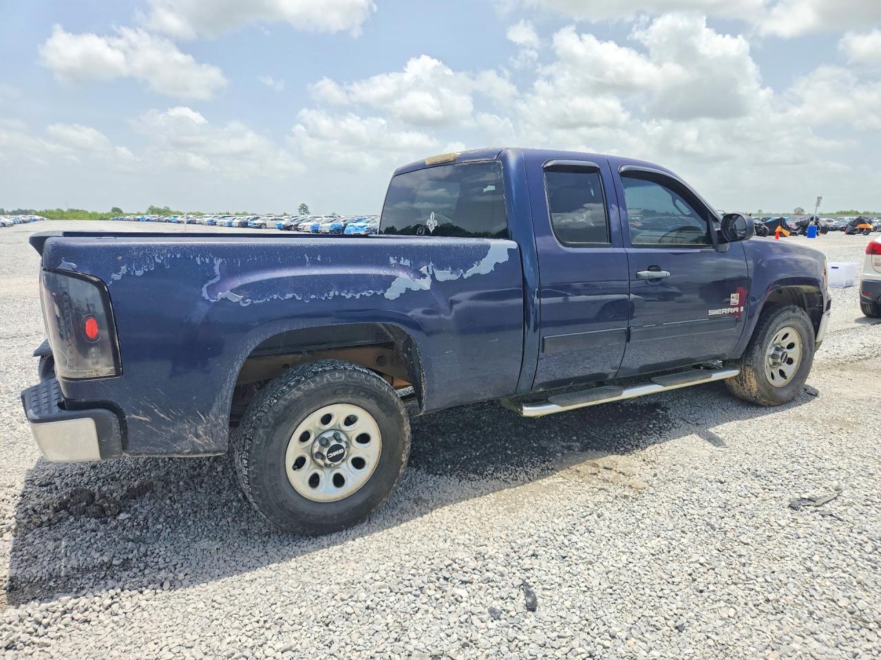 2009 Gmc Sierra C1500 Синий vin: 2GTEC19C691129653