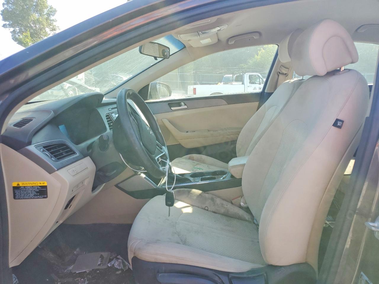 2015 Hyundai Sonata Se Коричневый vin: 5NPE24AF0FH067395