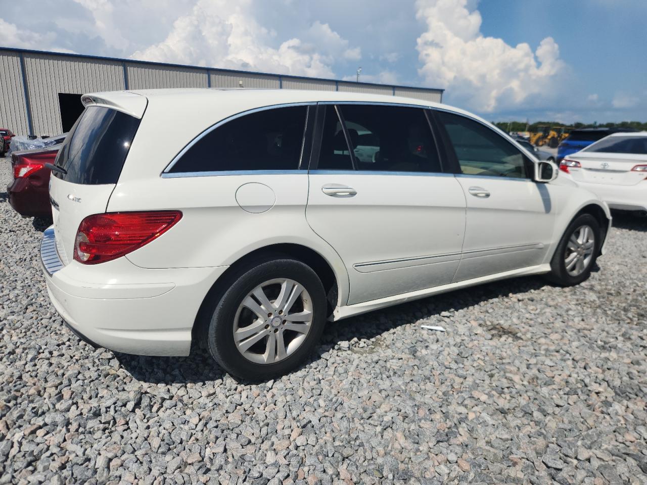 2008 Mercedes-benz R 320 Cdi White vin: 4JGCB22E88A075896