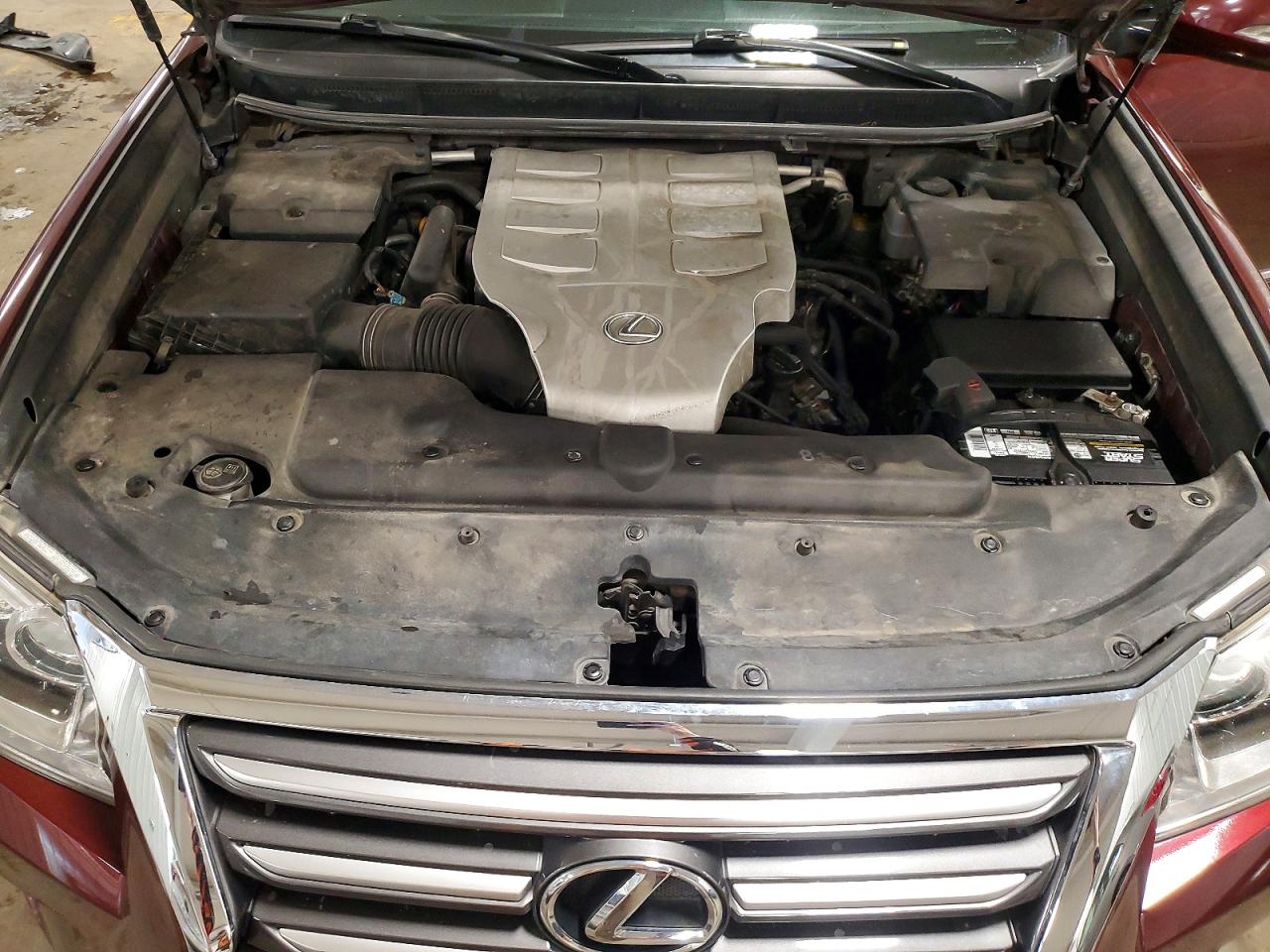 2014 Lexus Gx 460 Темно-бордовый vin: JTJBM7FXXE5075709
