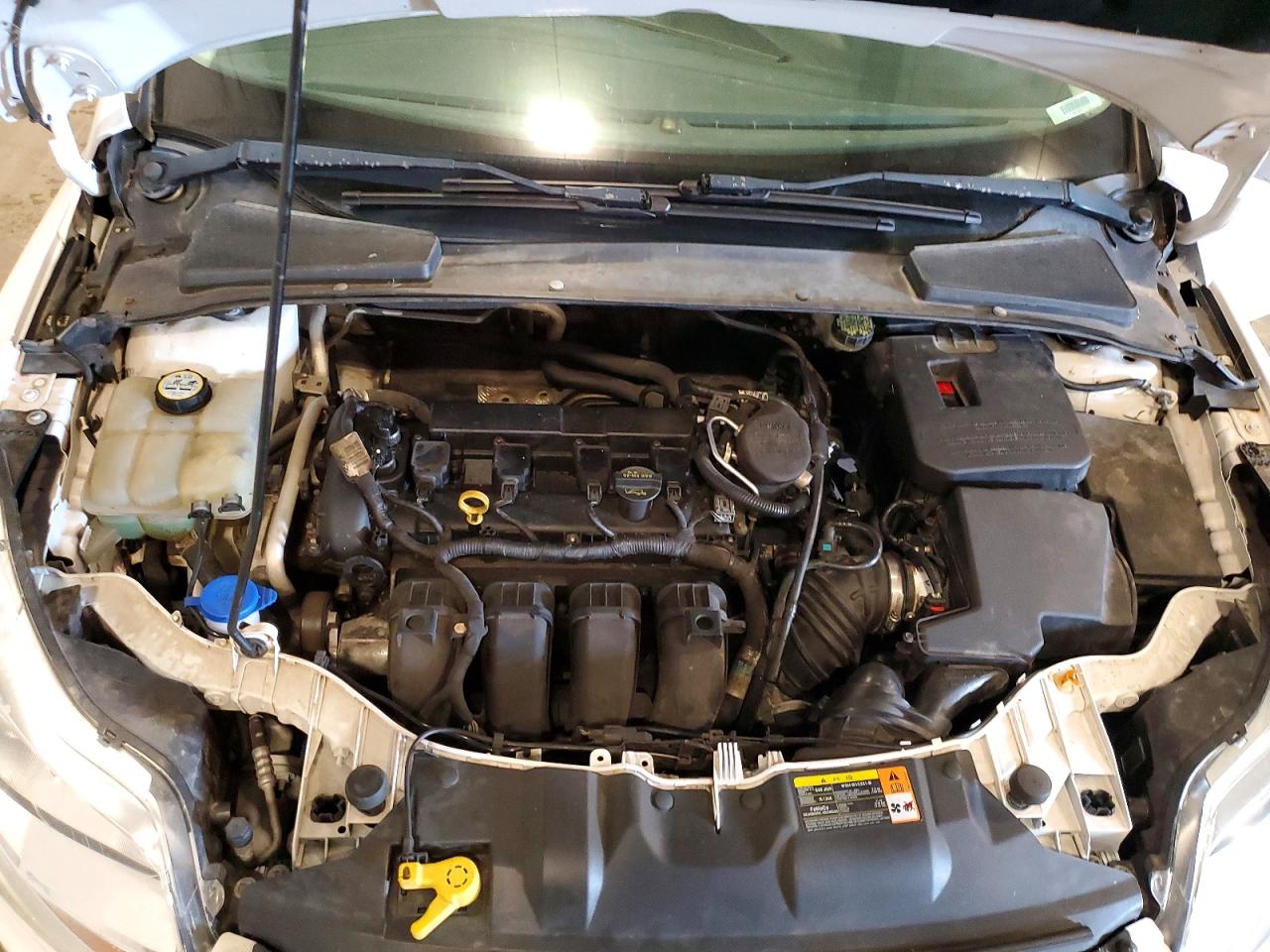 2012 Ford Focus Sel White vin: 1FAHP3H25CL115031