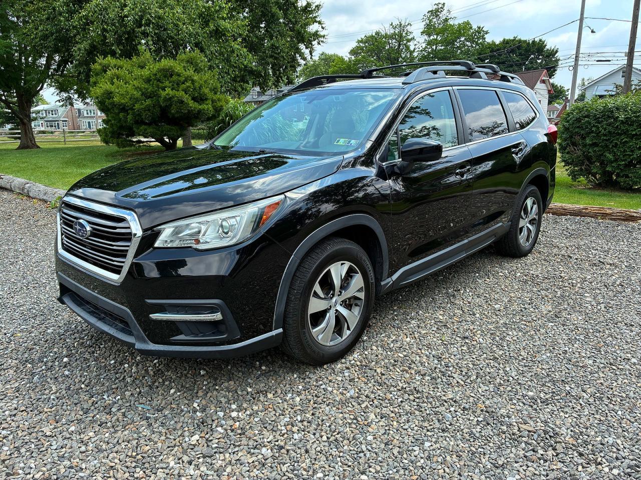 2019 Subaru Ascent Premium Черный vin: 4S4WMABD0K3480316