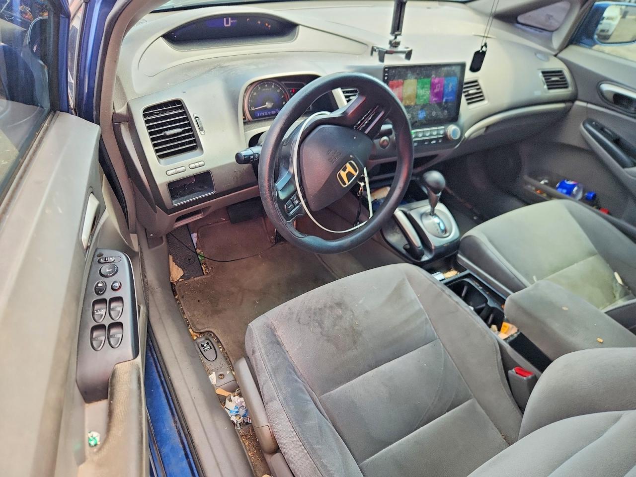 2007 Honda Civic Lx Синий vin: 2HGFA16507H513949