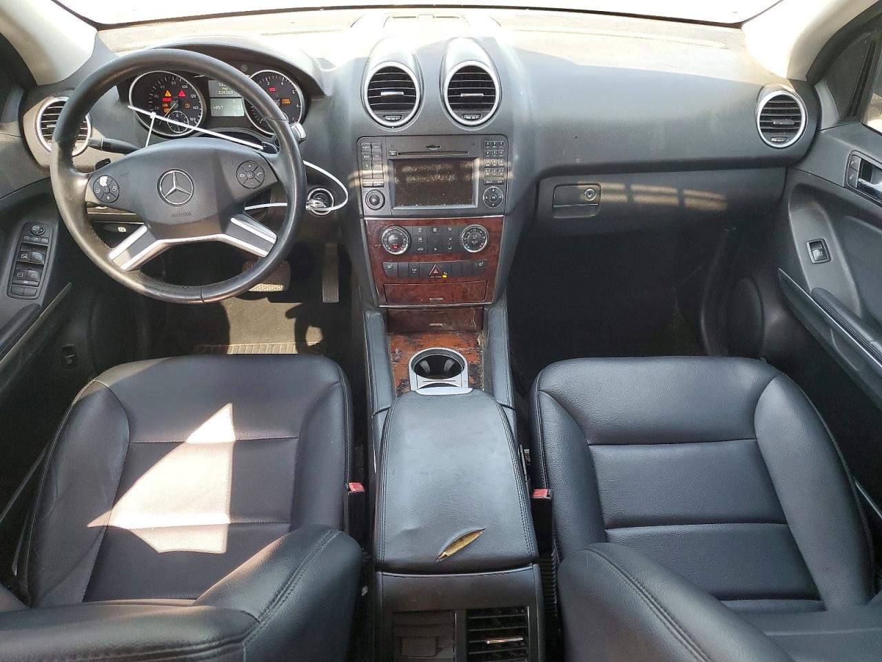 2011 Mercedes-benz Ml 350 Black vin: 4JGBB5GB8BA677118
