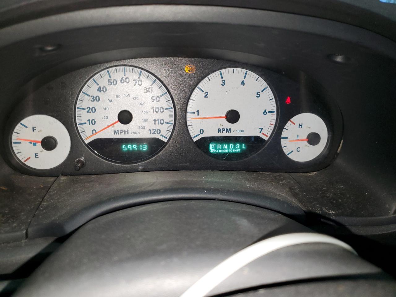 2006 Dodge Grand Caravan Se Turquoise vin: 1D4GP24R66B510951 Damage: Warning Light - Abs, On, Unacceptable