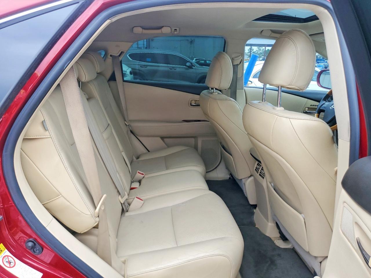 2010 Lexus Rx 350 Red vin: 2T2ZK1BA7AC022934