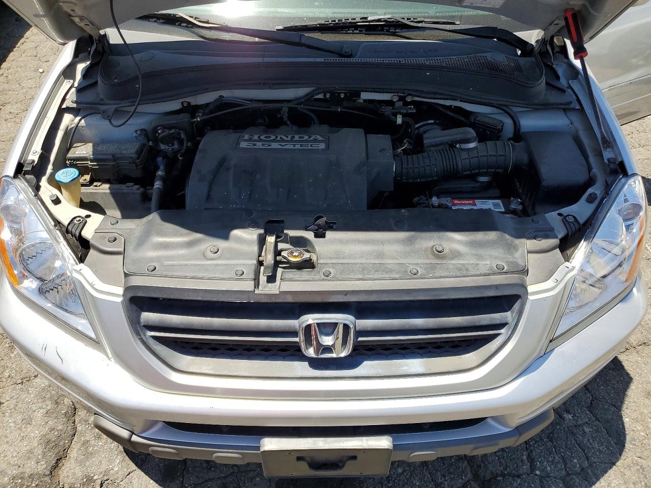 2005 Honda Pilot Exl Серебряный vin: 2HKYF18645H531194