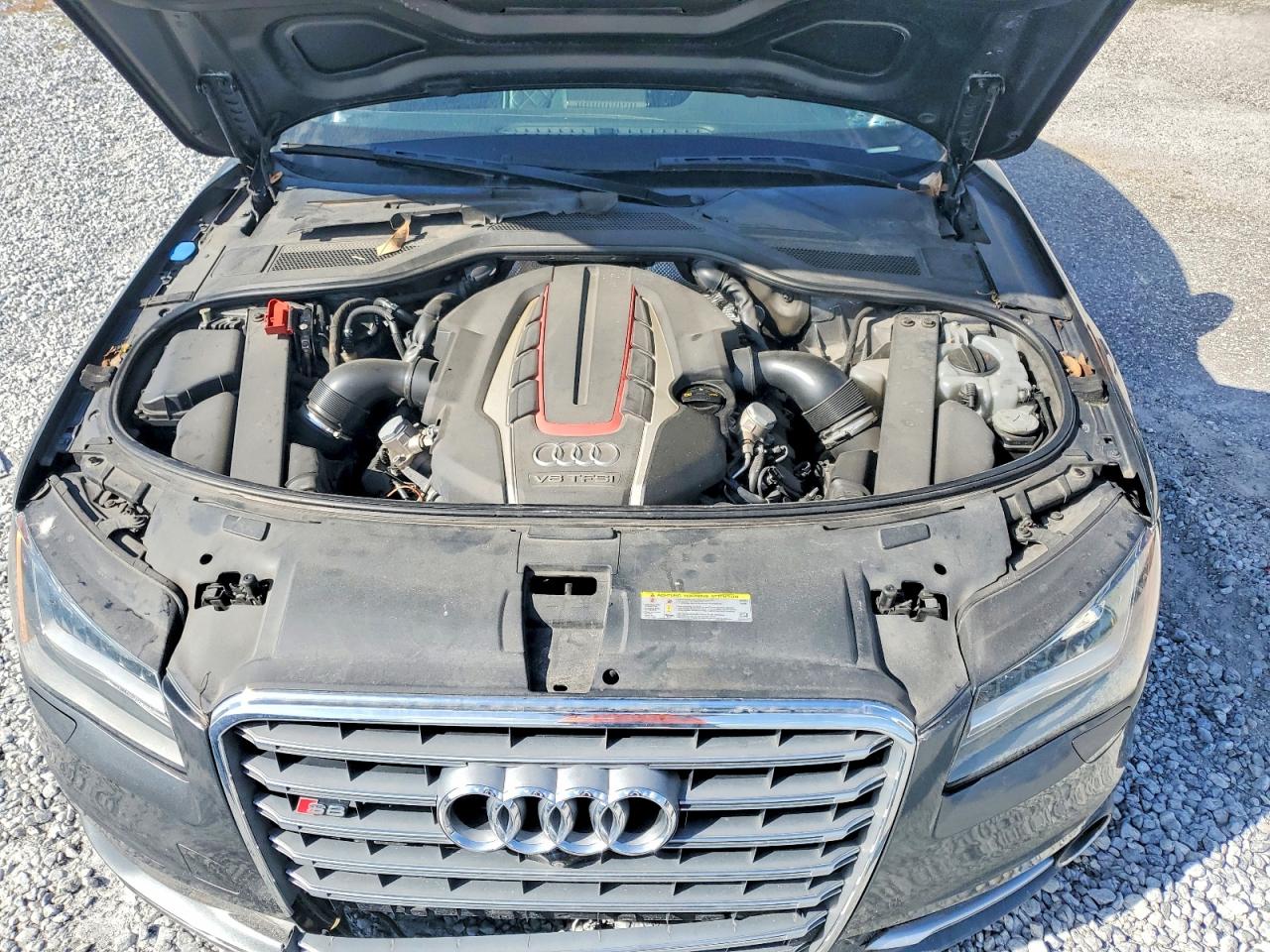 2014 Audi S8 Quattro Gray vin: WAUD2AFD1EN007994