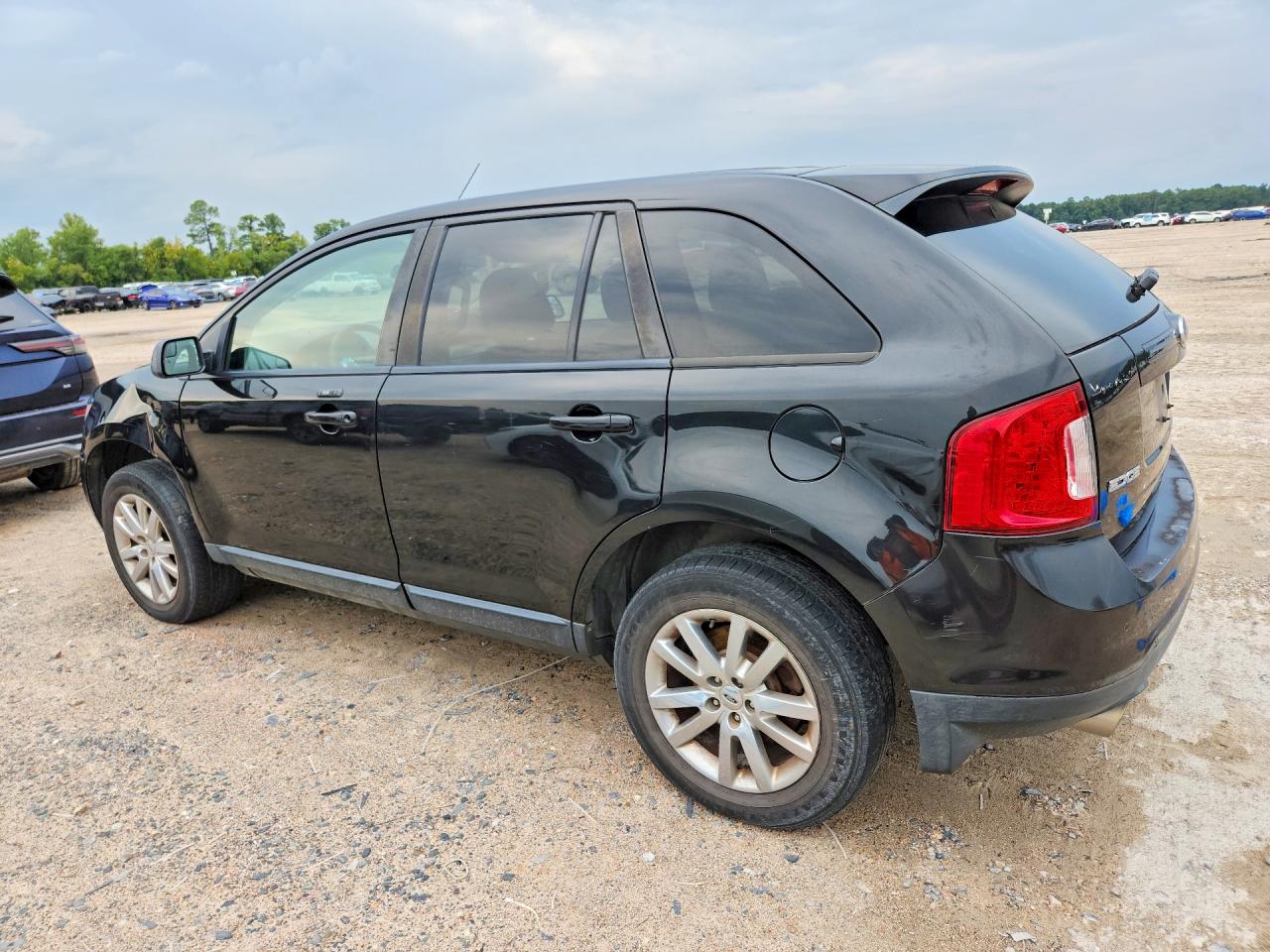 2014 Ford Edge Sel Черный vin: 2FMDK3JC5EBB74900