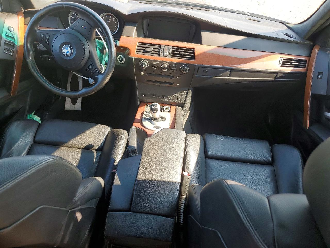 2006 Bmw M5 Gray vin: WBSNB93596B583301