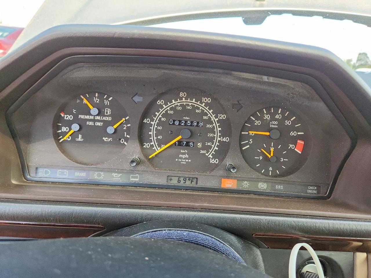 1995 Mercedes-benz E 320 Blue vin: WDBEA66EXSC279188