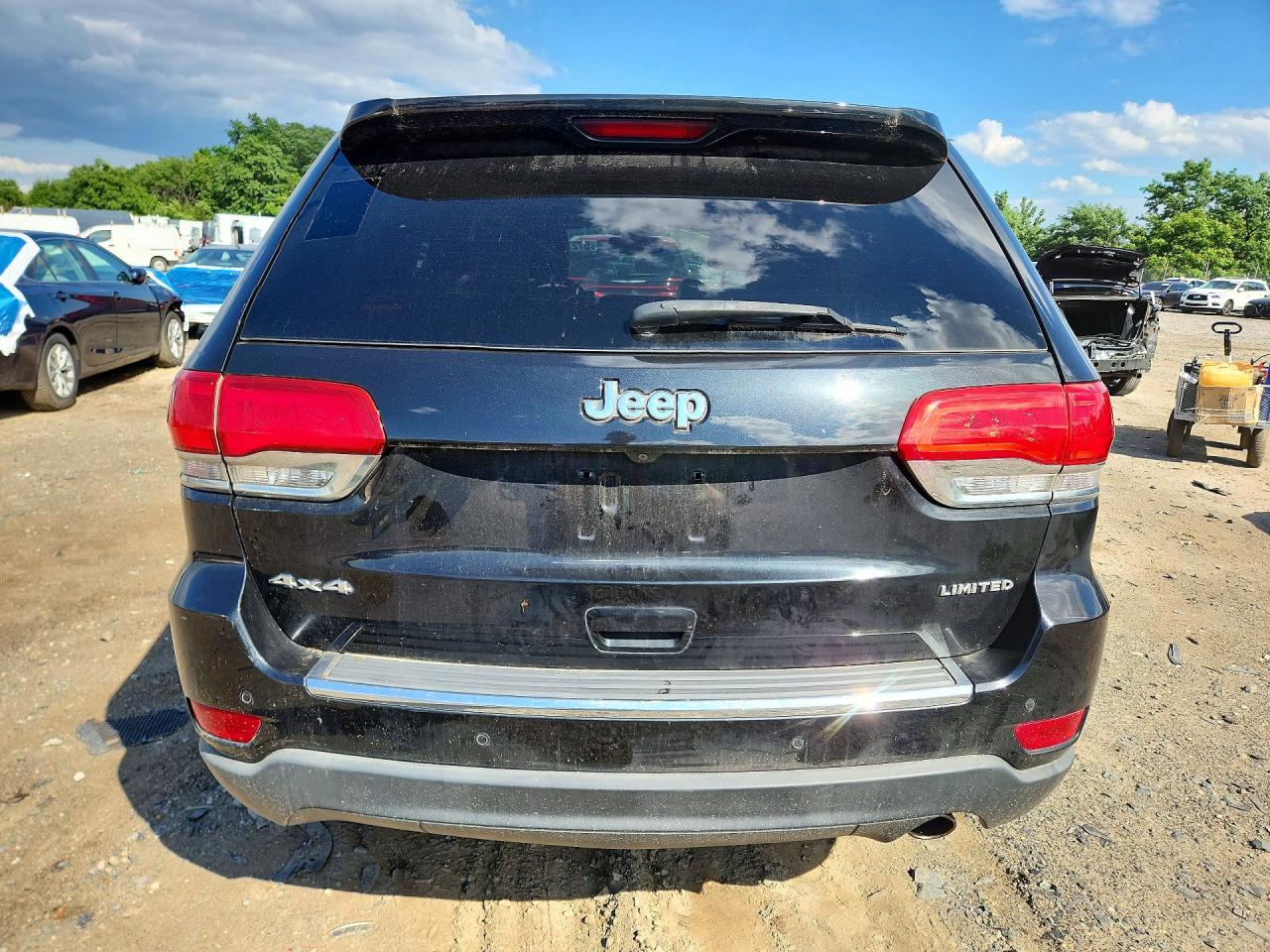 2015 Jeep Grand Cherokee Limited Черный vin: 1C4RJFBG1FC860188
