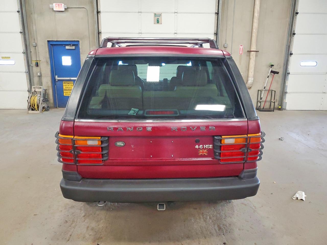 1997 Land Rover Range Rover 4.6 Hse Long Wheelbase Red vin: SALPV1442VA361694