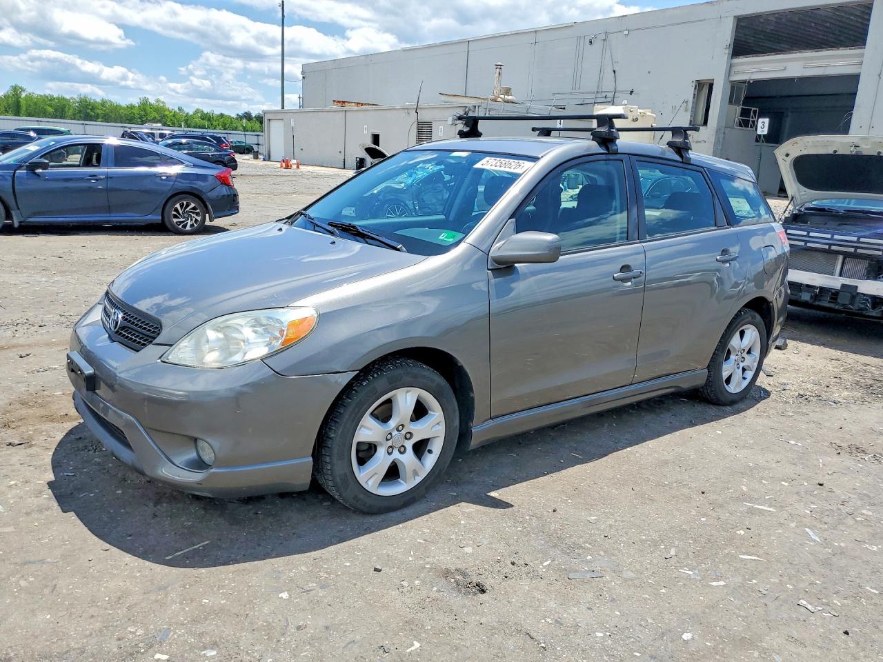 2007 Toyota Matrix Xr Gray vin: 2T1KR30E87C629209