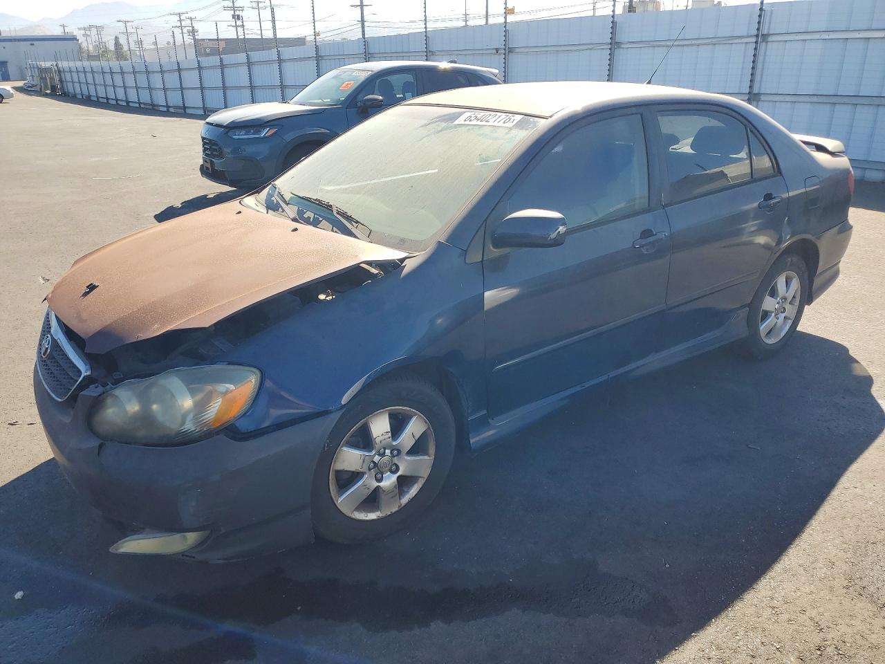 2005 Toyota Corolla S Blue vin: 1NXBR32E45Z456393