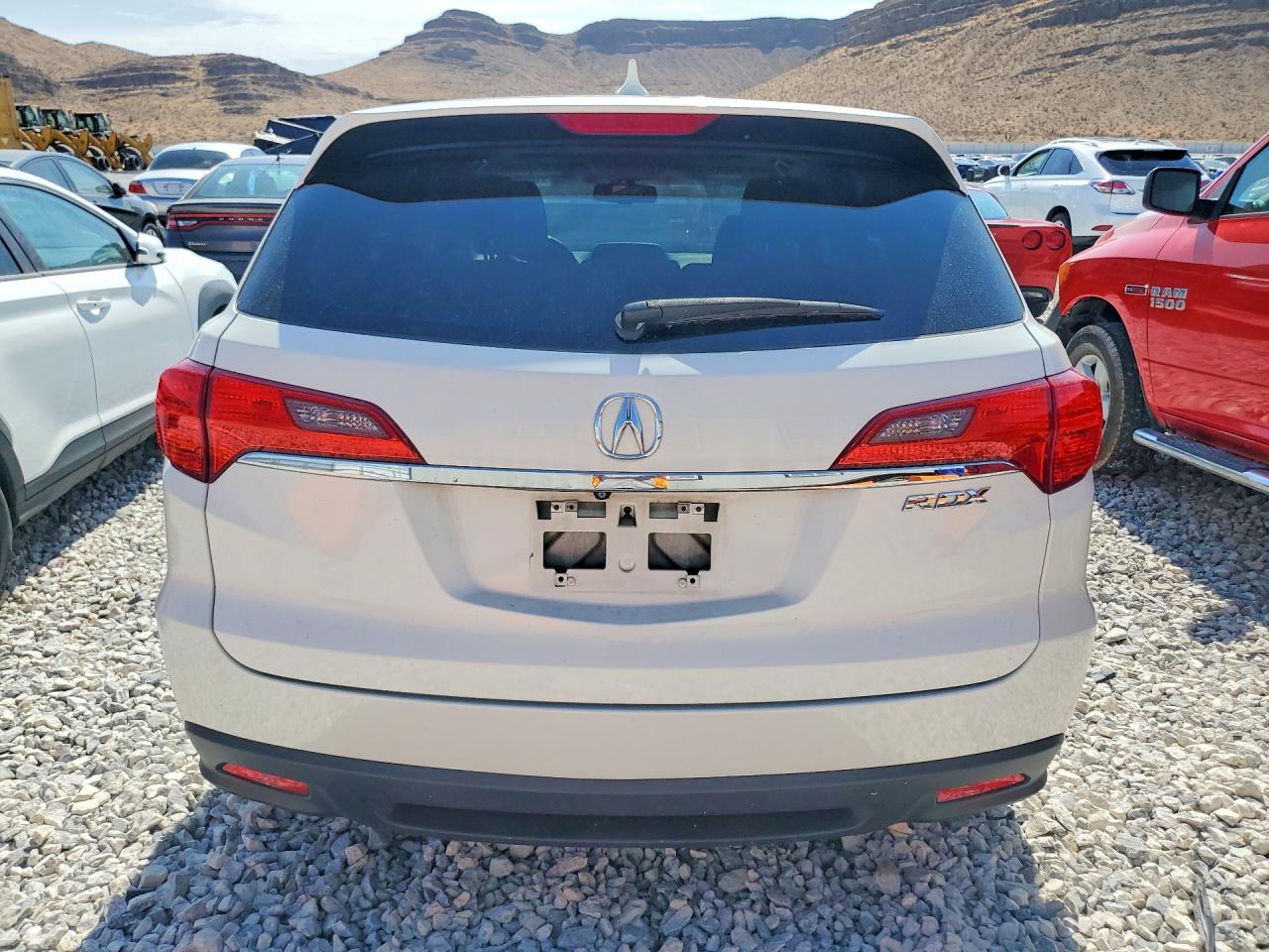 2015 Acura Rdx Technology White vin: 5J8TB3H54FL016039