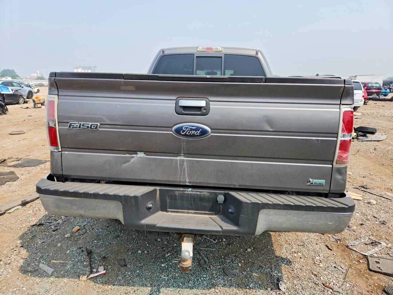 2010 Ford F150 Supercrew Gray vin: 1FTFW1CV1AFC82735