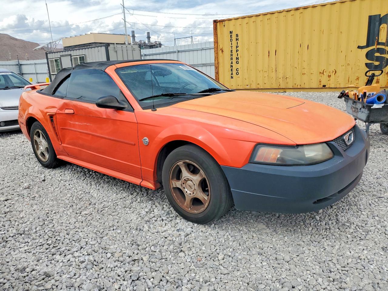 2004 Ford Mustang Оранжевый vin: 1FAFP44604F197482