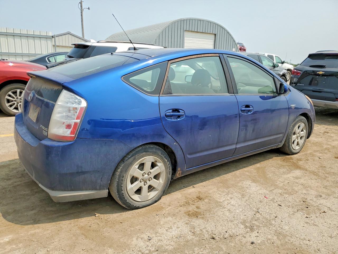 2008 Toyota Prius Base Blue vin: JTDKB20U887781807