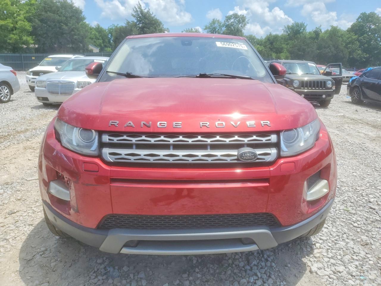 2015 Land Rover Range Rover Evoque Pure Plus Red vin: SALVP2BGXFH041634