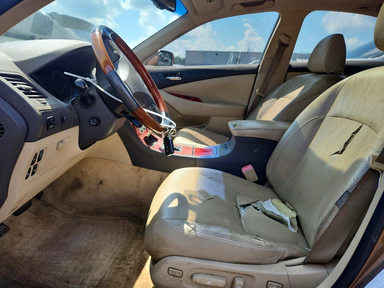 2008 Lexus Es 350 Золотой vin: JTHBJ46GX82182340
