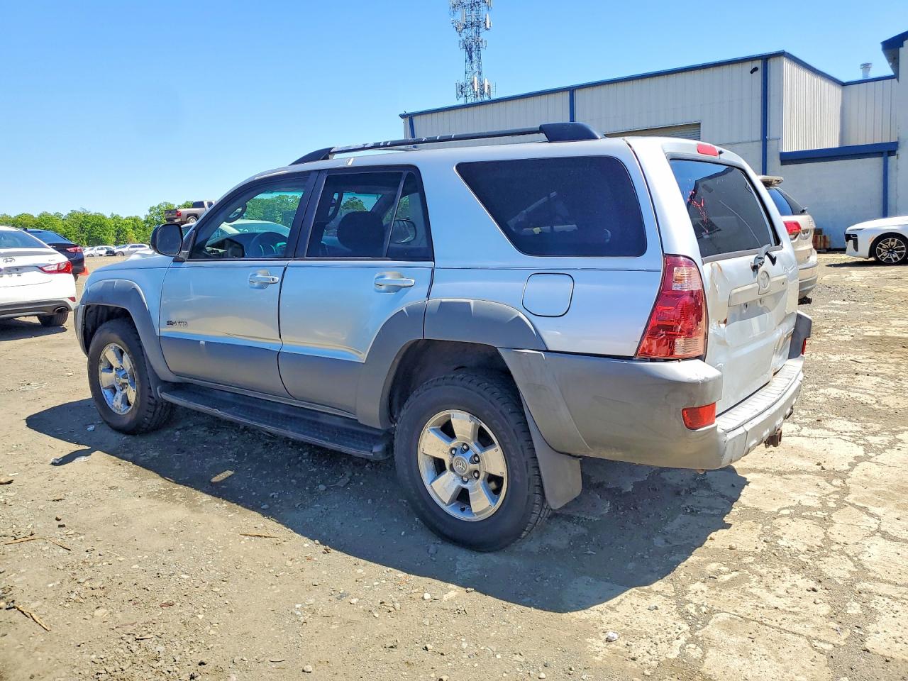 2003 Toyota 4runner Sr5 Silver vin: JTEBU14R230006698