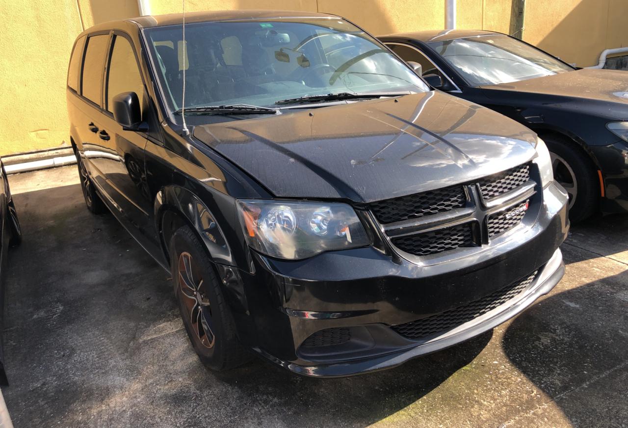 2015 Dodge Grand Caravan Se   Черный vin: 2C4RDGBG5FR625961