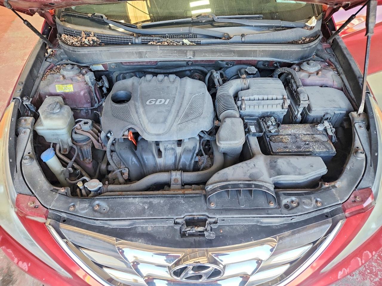 2011 Hyundai Sonata Se Red vin: 5NPEC4AC8BH056979