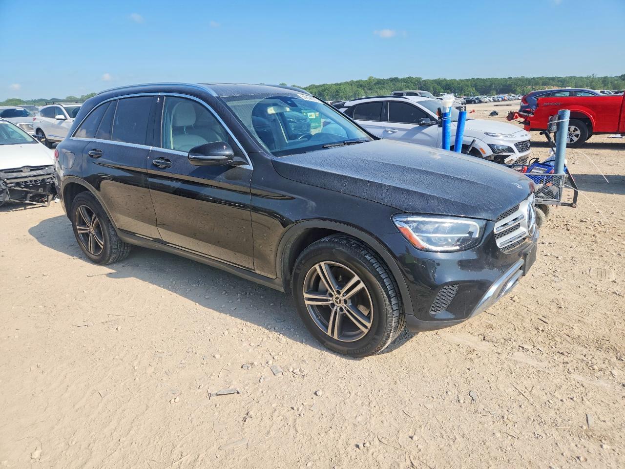 2020 Mercedes-benz Glc 300 4matic Black vin: WDC0G8EB9LF709848