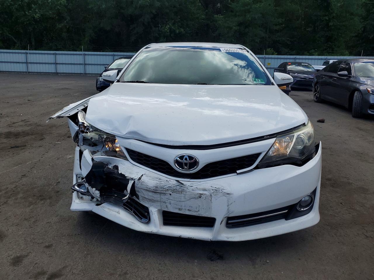 2012 Toyota Camry Se White vin: 4T1BF1FK8CU193965
