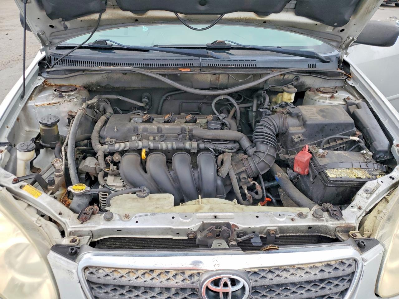 2005 Toyota Corolla Le Silver vin: 2T1BR32E05C423800