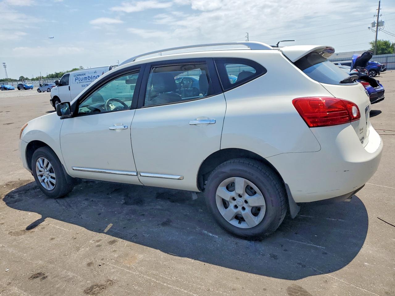 2015 Nissan Rogue Select S Белый vin: JN8AS5MT5FW650291