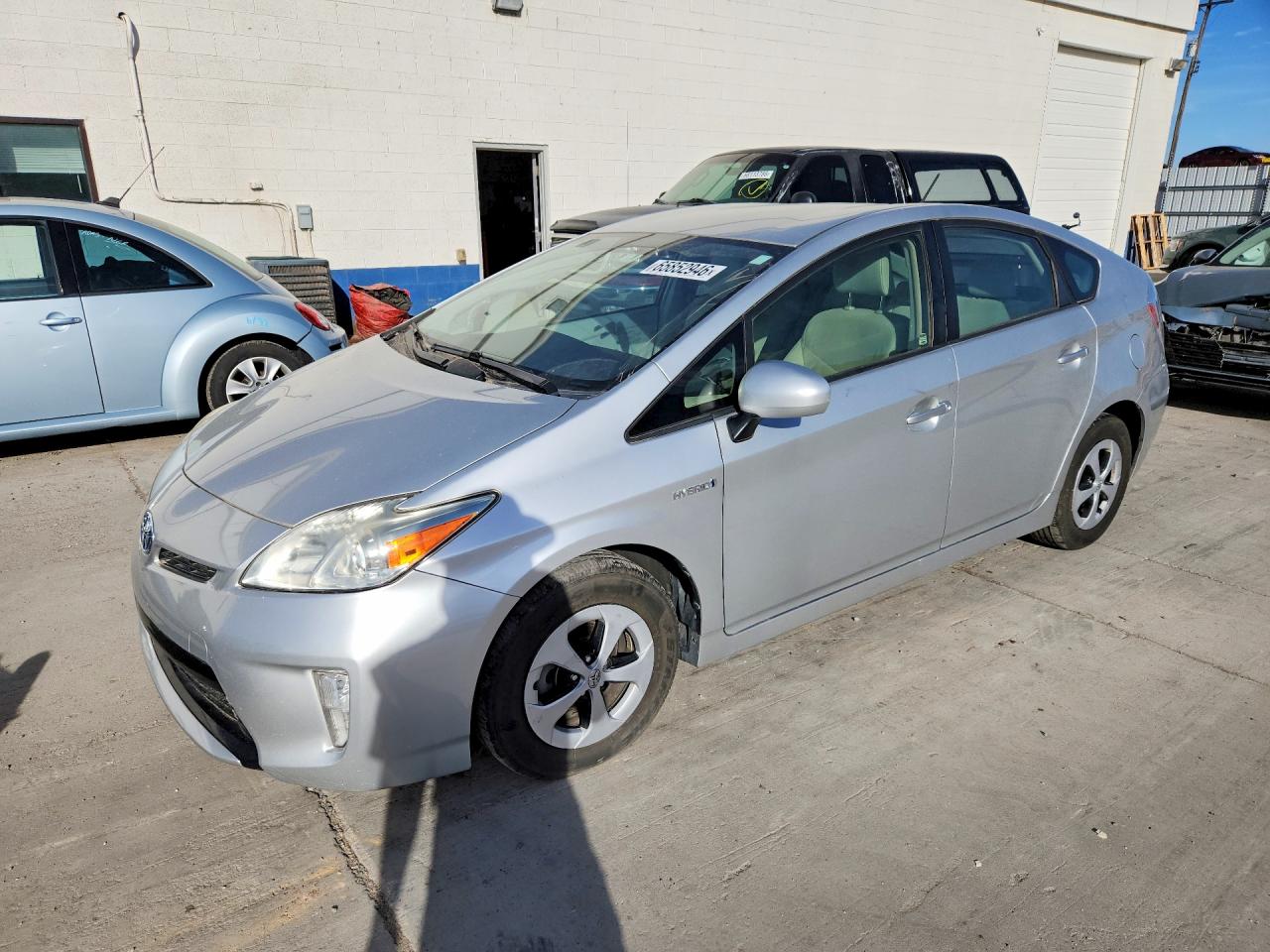 2013 Toyota Prius Three Silver vin: JTDKN3DU7D1725541
