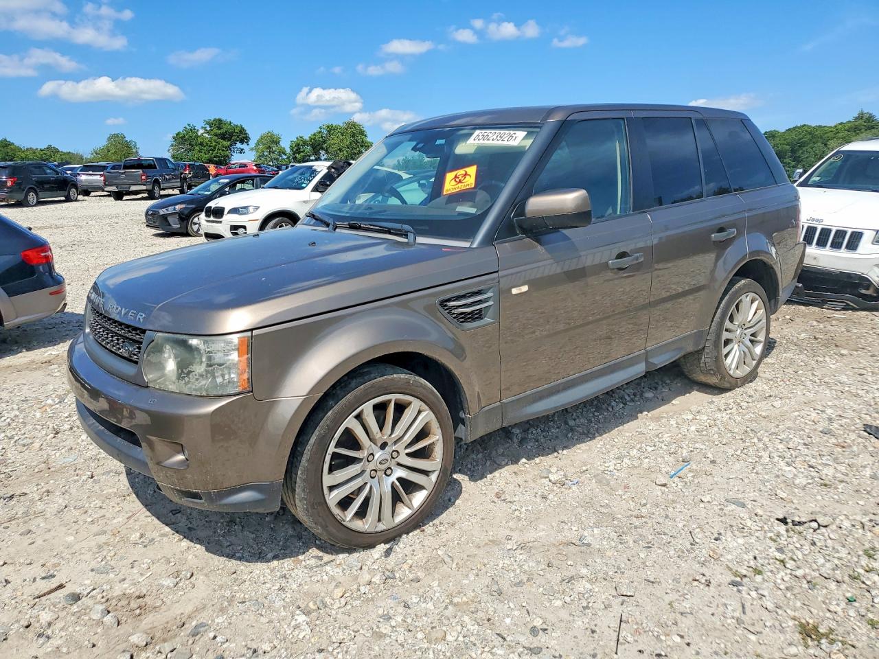 2011 Land Rover Range Rover Sport Lux Brown vin: SALSK2D48BA288643
