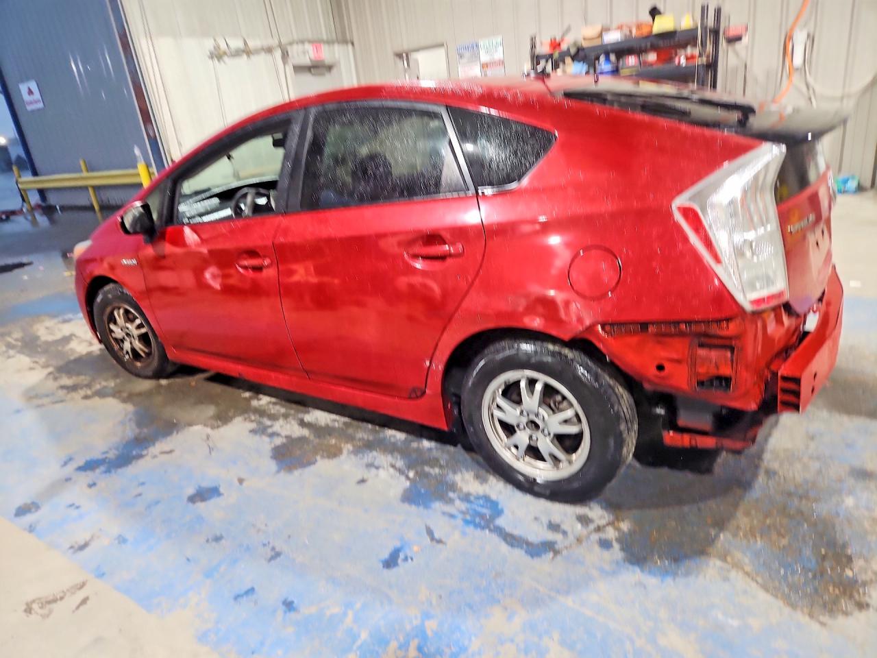 2010 Toyota Prius Ii Red vin: JTDKN3DU2A0005016