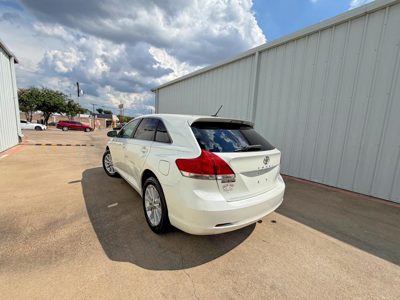 2012 Toyota Venza Le White vin: 4T3ZA3BB2CU055814