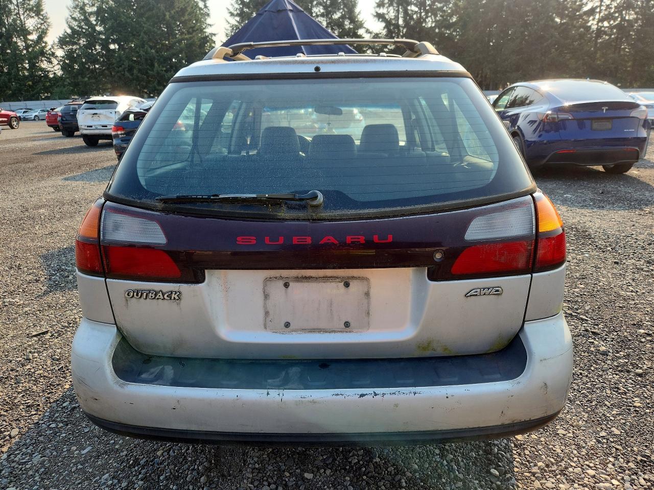 2004 Subaru Legacy Outback Awp Серебряный vin: 4S3BH675447643924