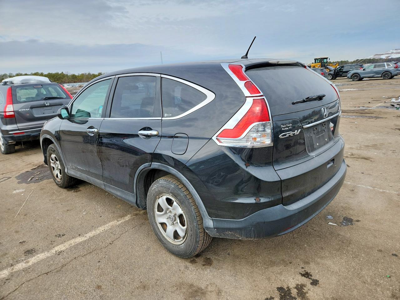 2012 Honda Cr-v Lx Black vin: 5J6RM4H38CL026215