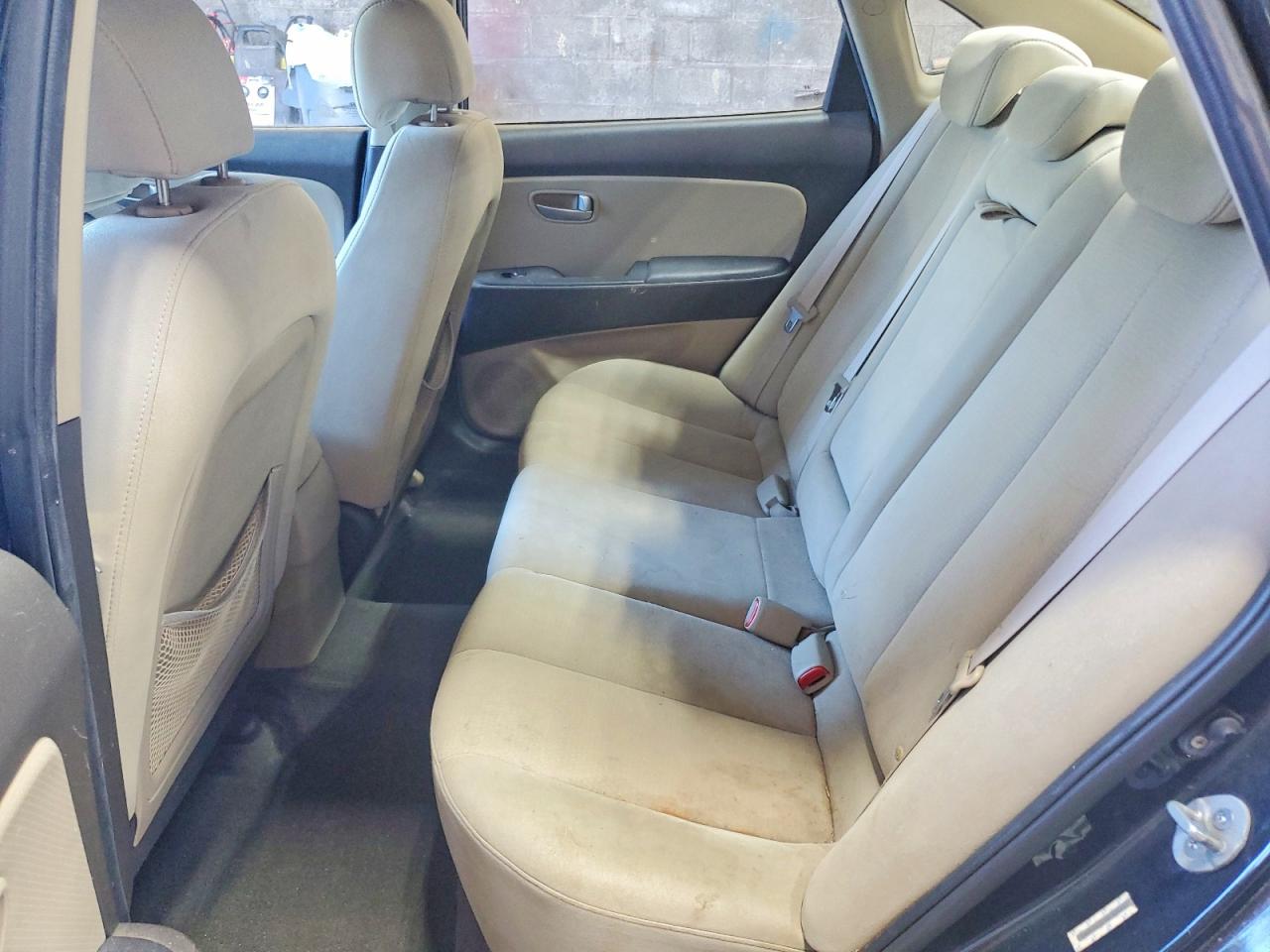2008 Hyundai Elantra Gls Black vin: KMHDU46D48U486951