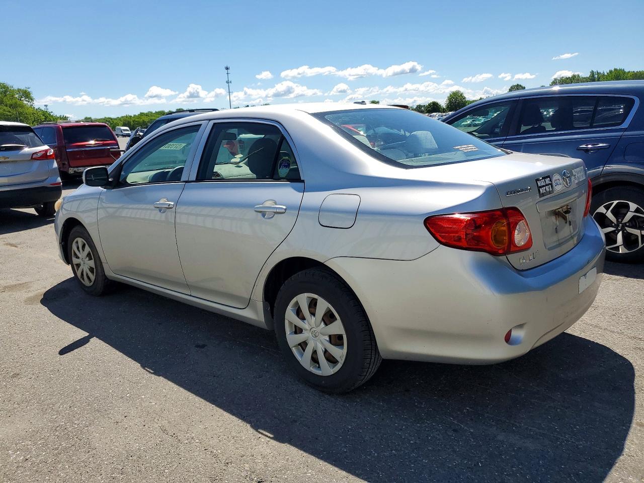 2009 Toyota Corolla Le Silver vin: 1NXBU40E79Z066322