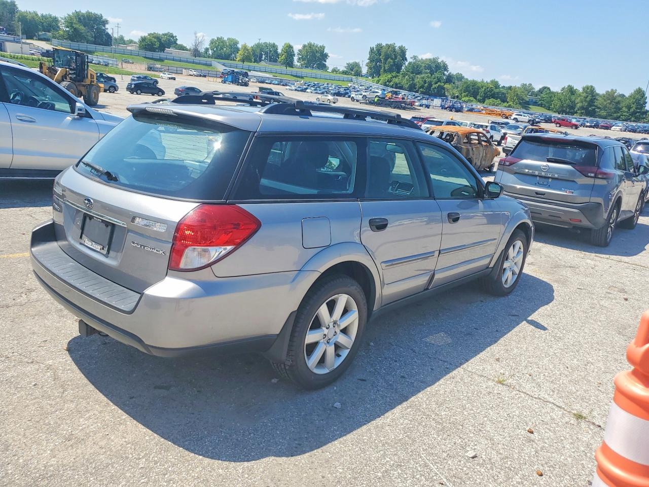 2009 Subaru Outback 2.5i Gray vin: 4S4BP61C297347880