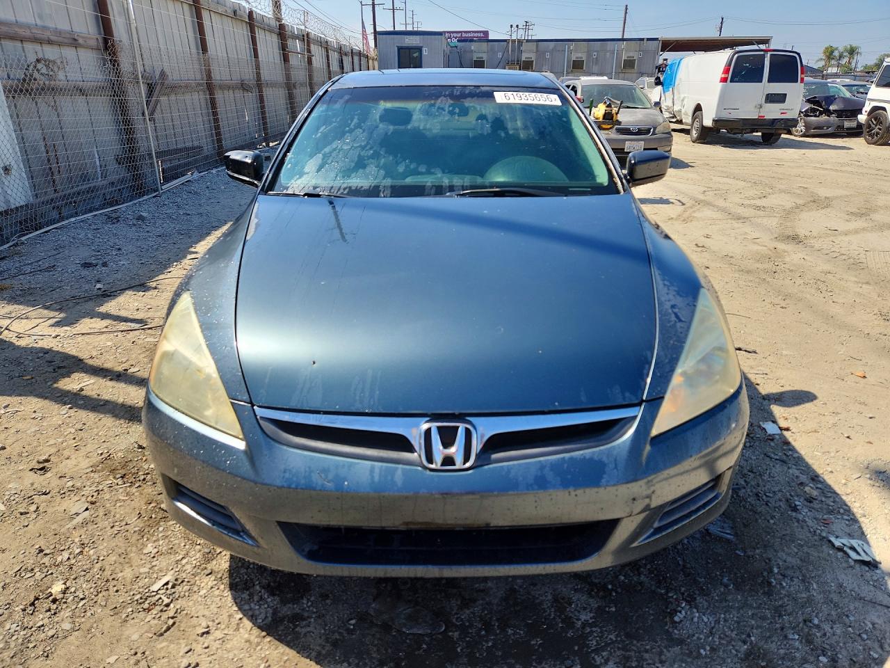2007 Honda Accord Ex Gray vin: 1HGCM56887A175467