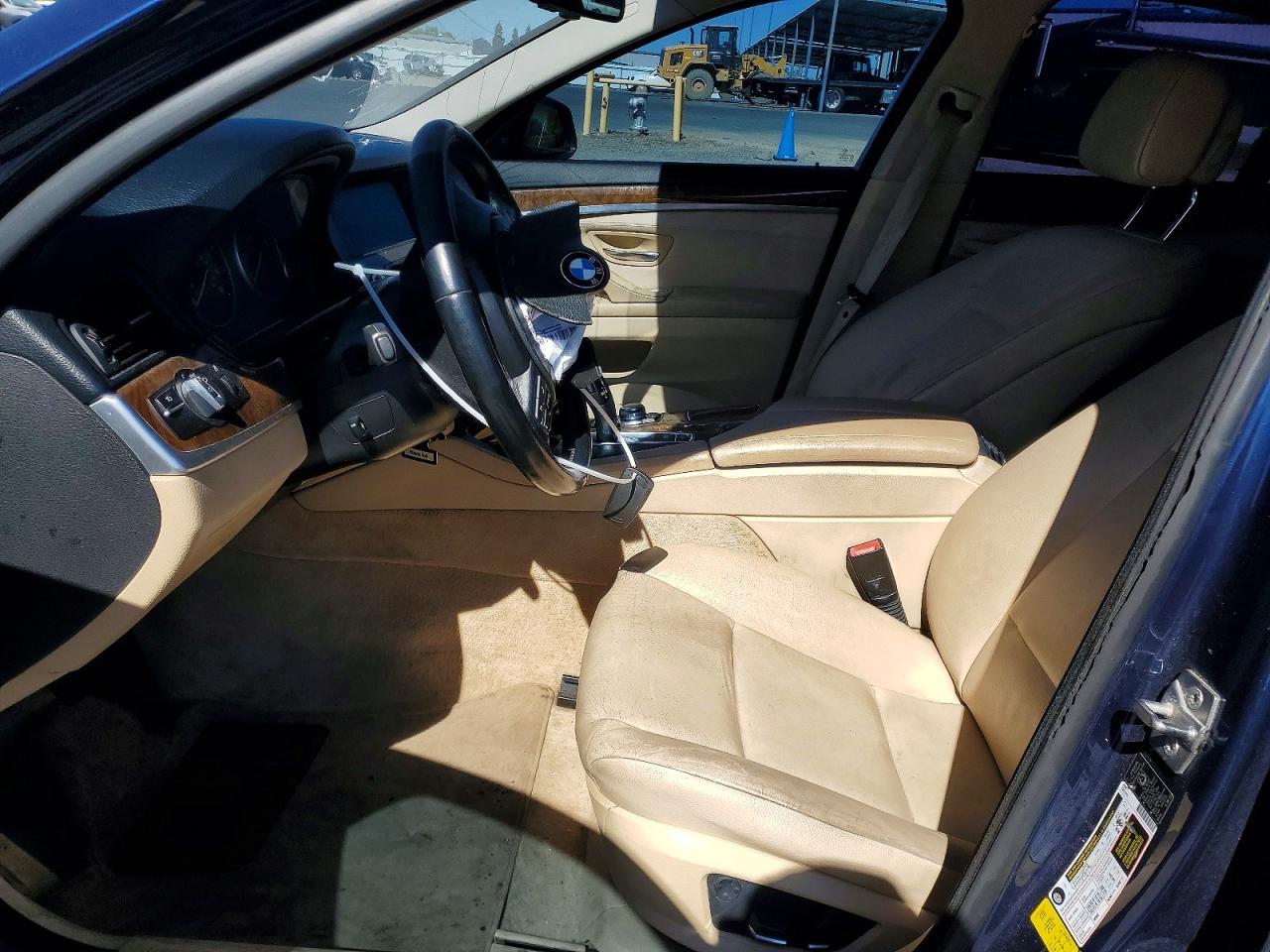2011 Bmw 535 I Blue vin: WBAFR7C51BC804578