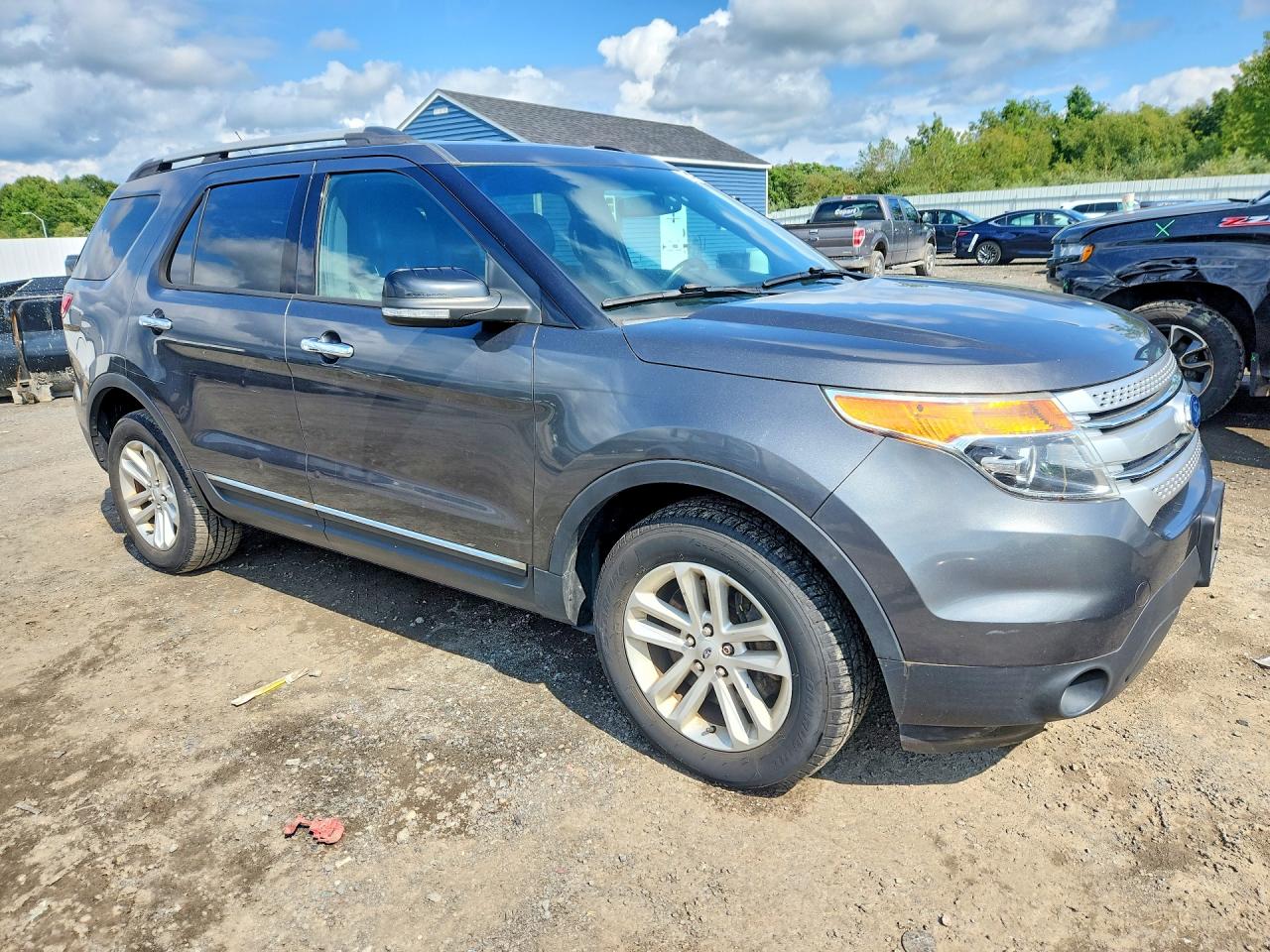 2015 Ford Explorer Xlt Серый vin: 1FM5K8D87FGC43976