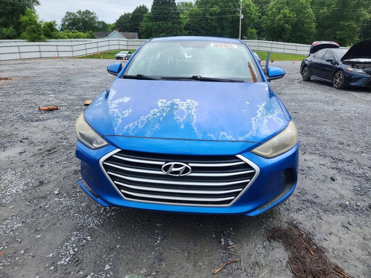 2017 Hyundai Elantra Se Blue vin: 5NPD74LF6HH111316