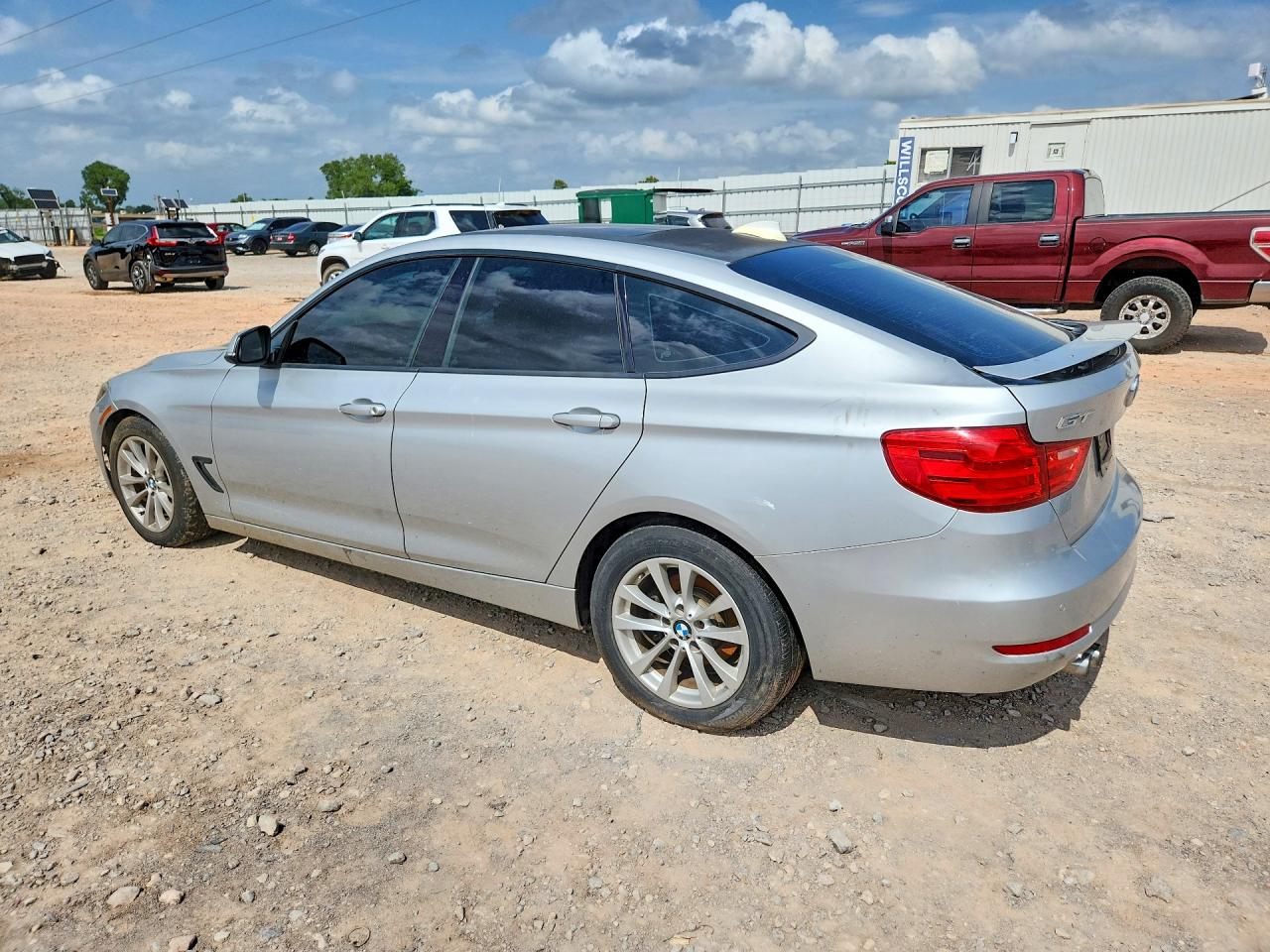2014 Bmw 328 Xigt Silver vin: WBA3X5C52ED242718