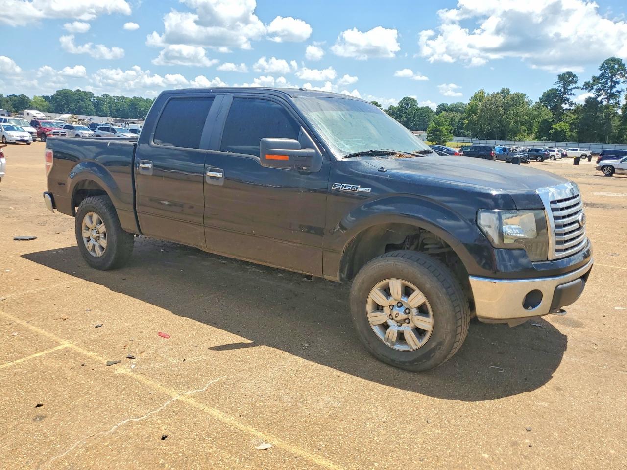 2011 Ford F150 Supercrew Black vin: 1FTFW1ETXBFB98202