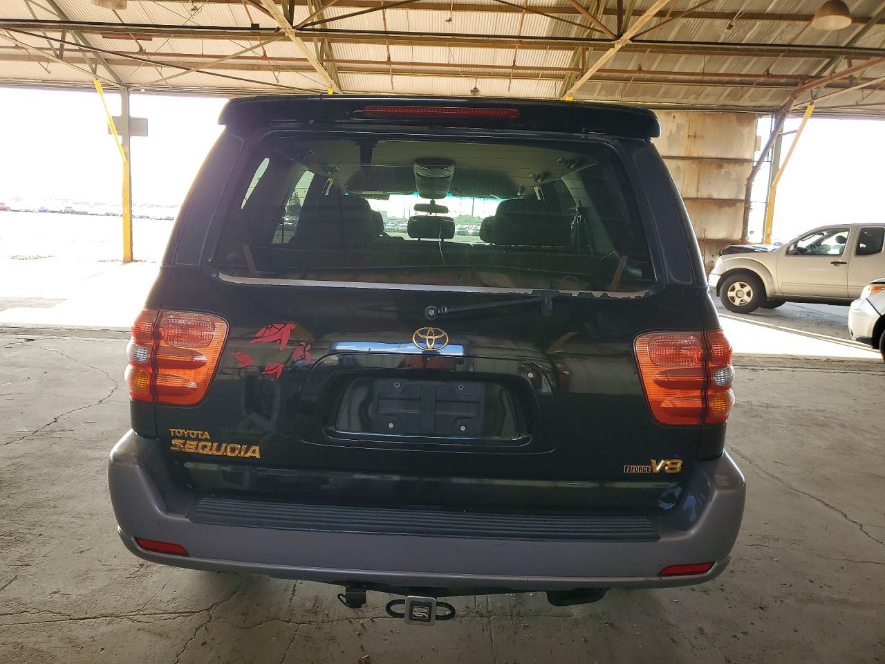 2002 Toyota Sequoia Sr5 Black vin: 5TDZT34A82S119045