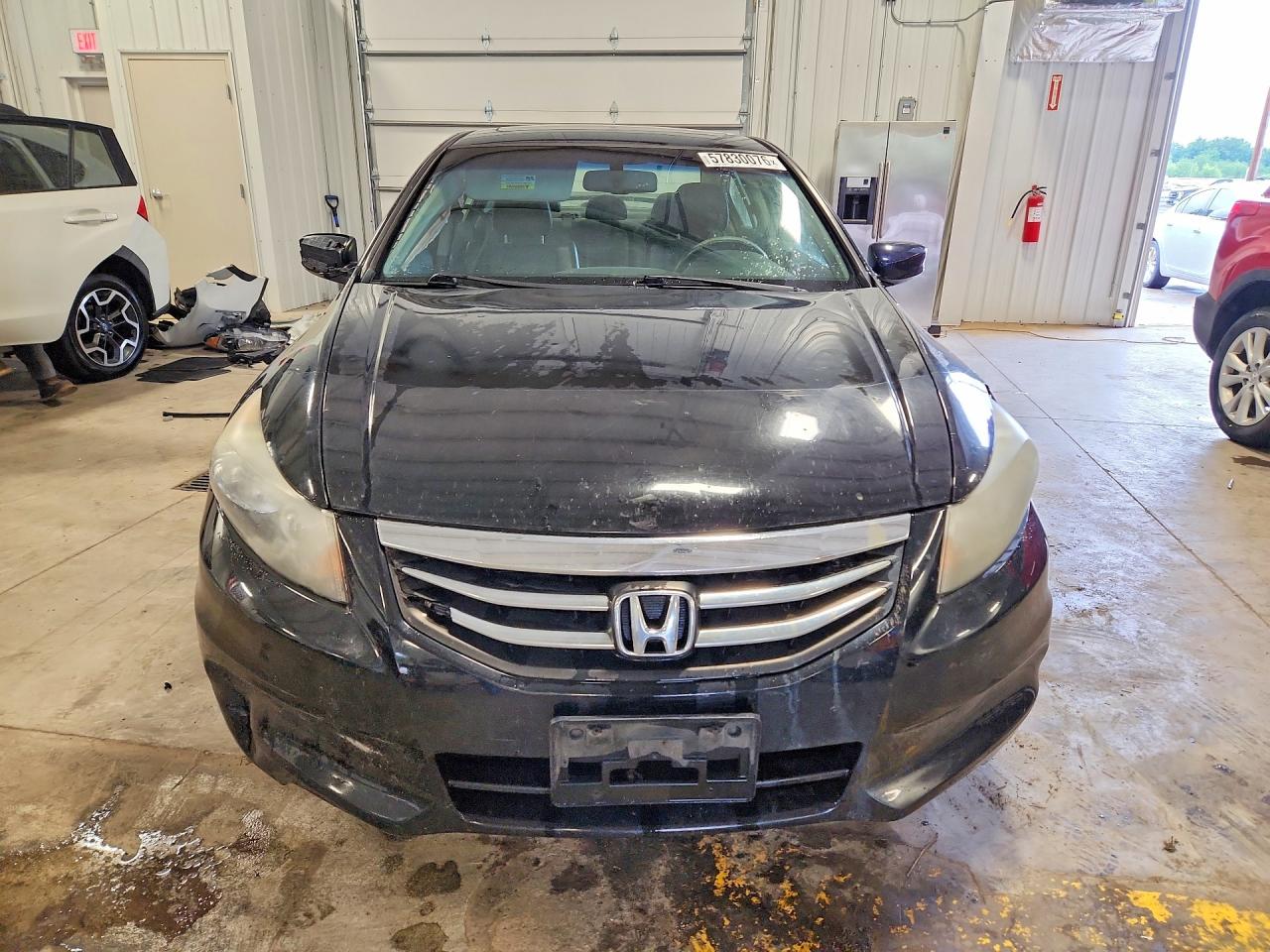 2012 Honda Accord Exl Black vin: 1HGCP2F89CA104035